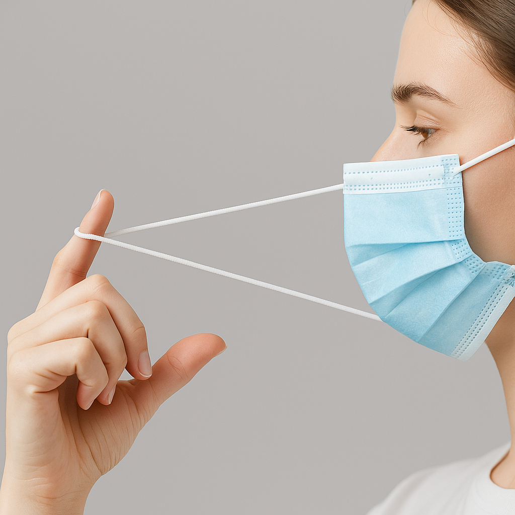 Comfortable Earloop Surgical Mask